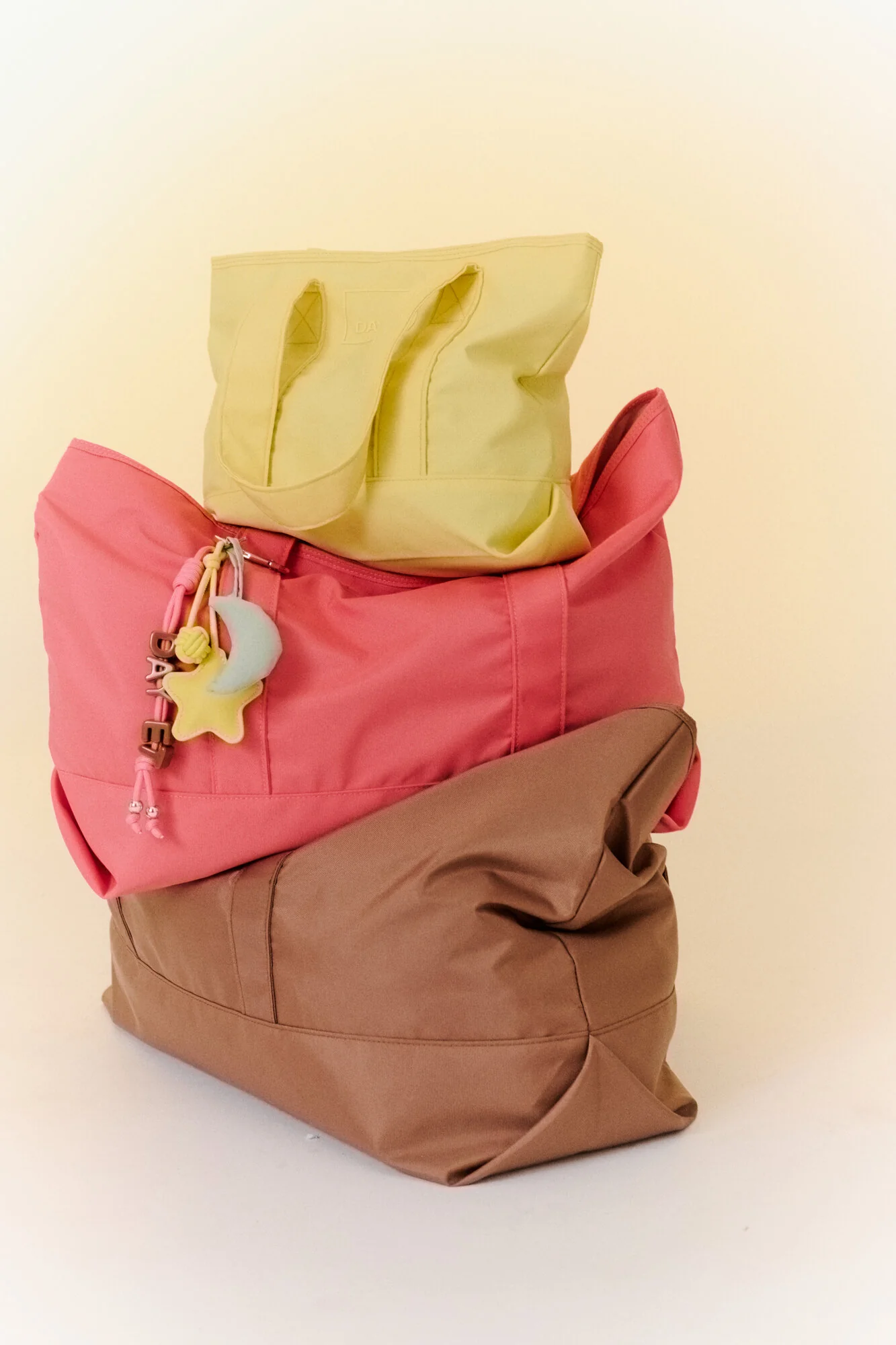 RE-Mono shopper - Custard - Image 2