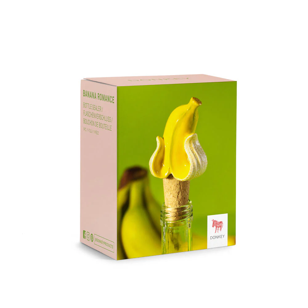 Banana Romance flaskeprop - gul - Image 7