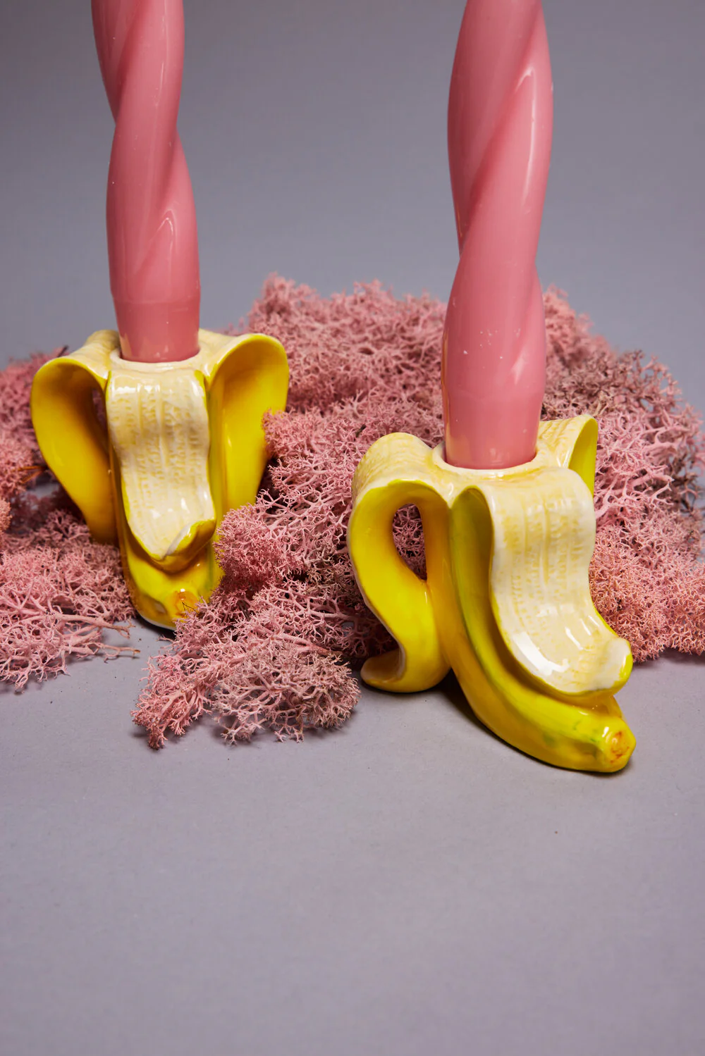 Banana Romance lysestage - 2 stk. - Image 7