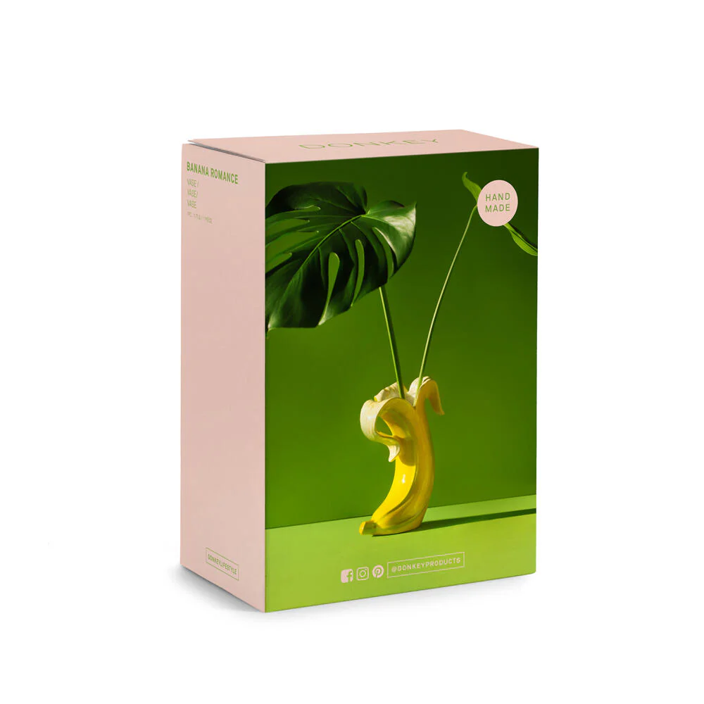 Banana Romance vase - gul - Image 8