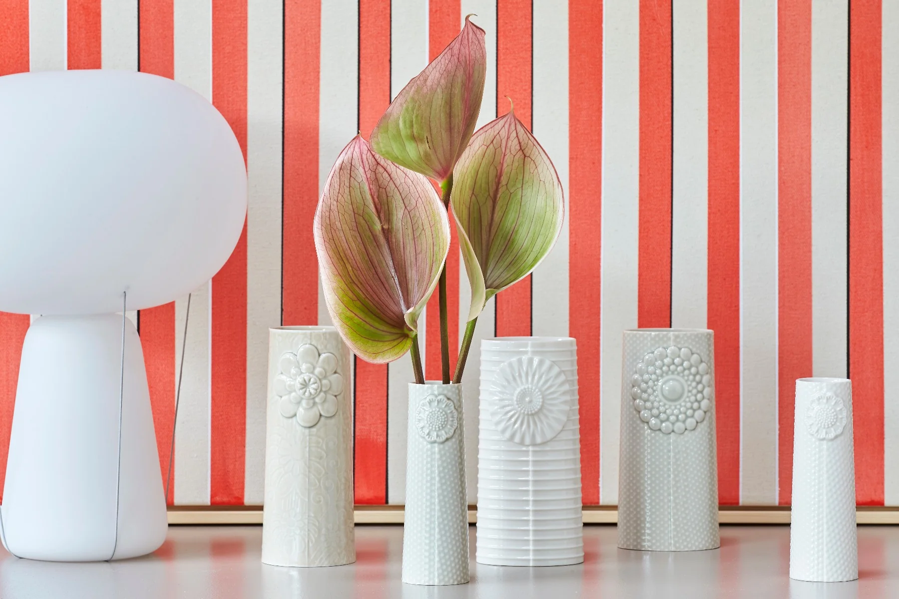 Pipanella Flower mini vase - hvid