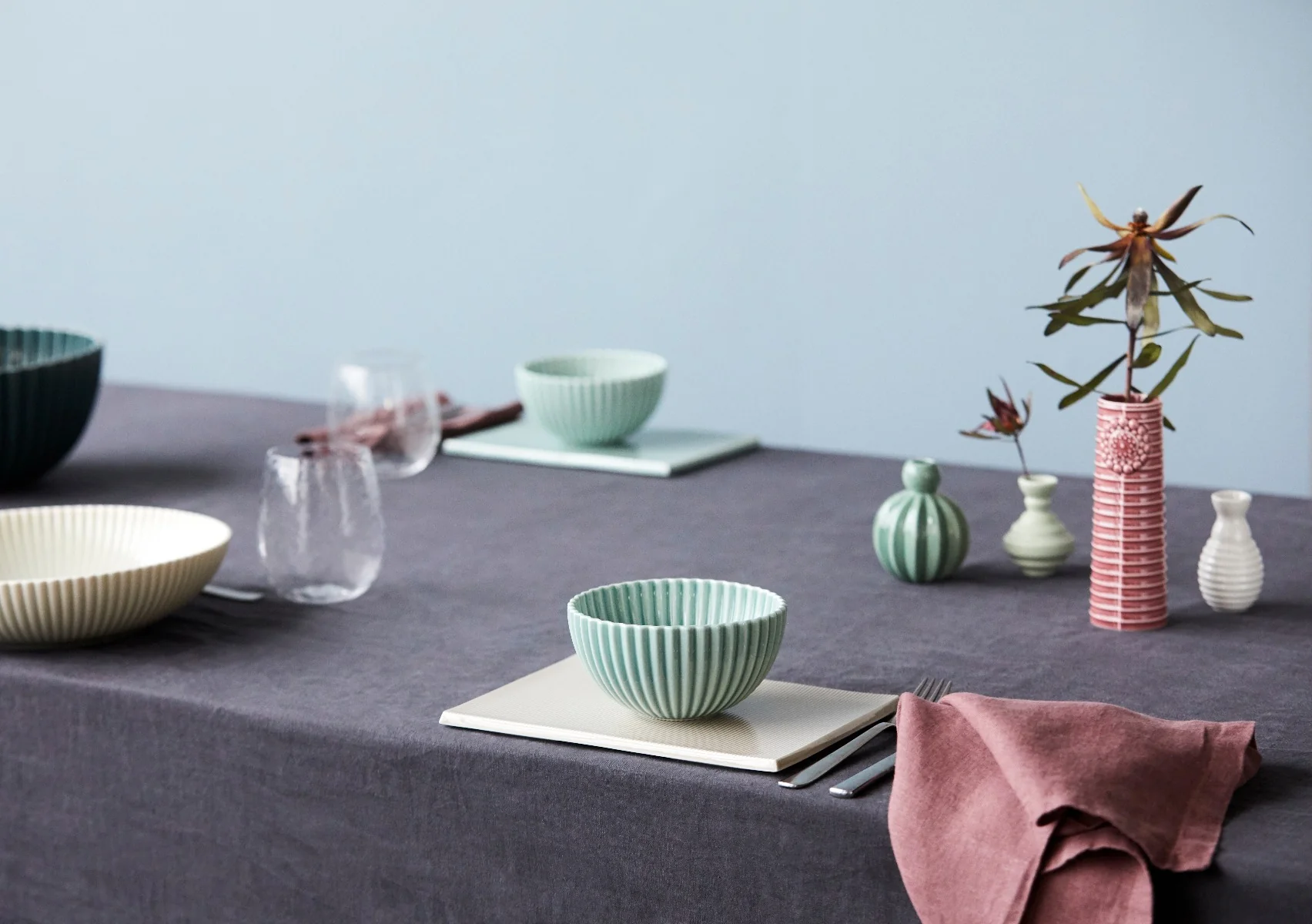 Samsurium snack bowl skål - Celadon - Image 2