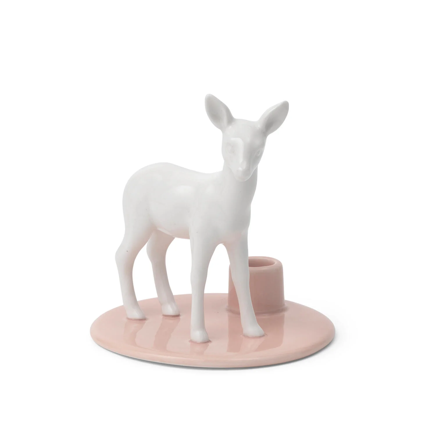 Sweet Stories Standing Fawn lysestage - rose