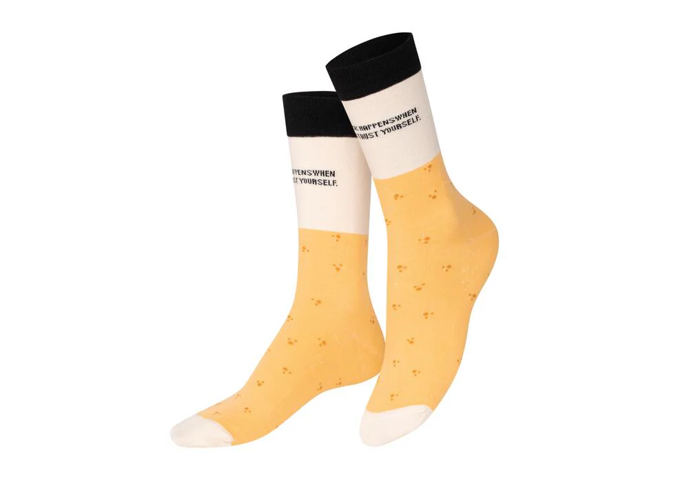 Fortune Cookie strømper - brun