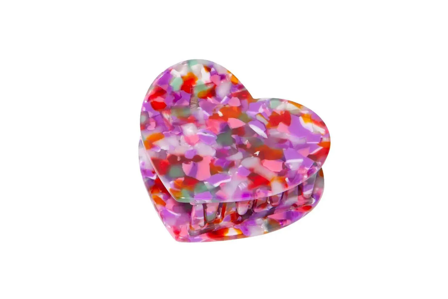 Heart hårklemme - Multicolor - Image 2