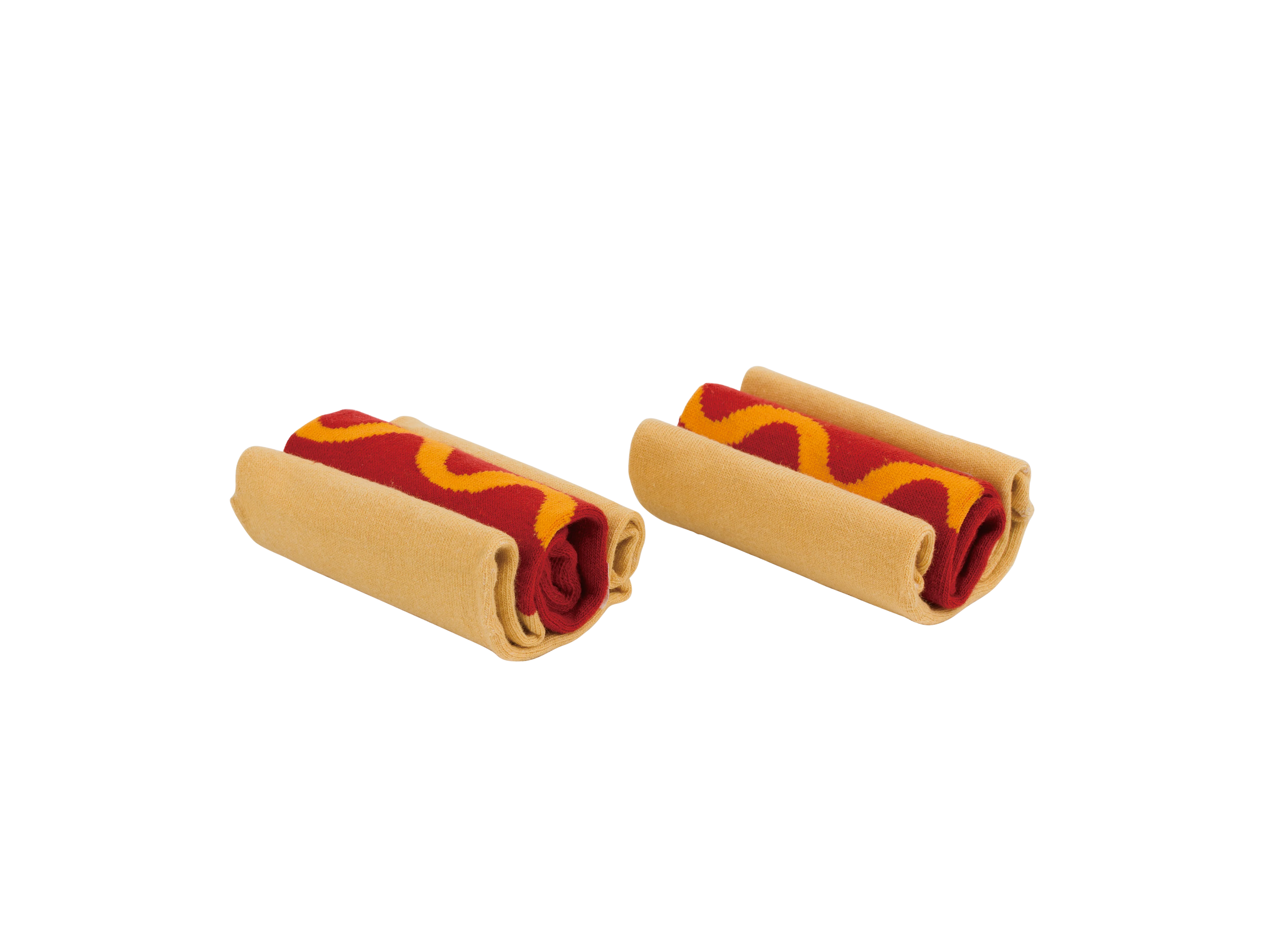 Hot Dog strømper - rød - Image 2