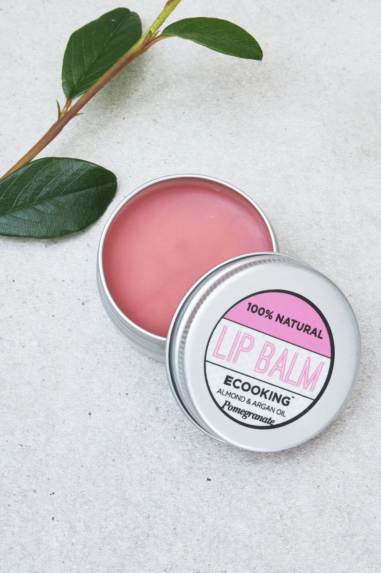 Lip balm granatæble - 15 ml. - Image 2