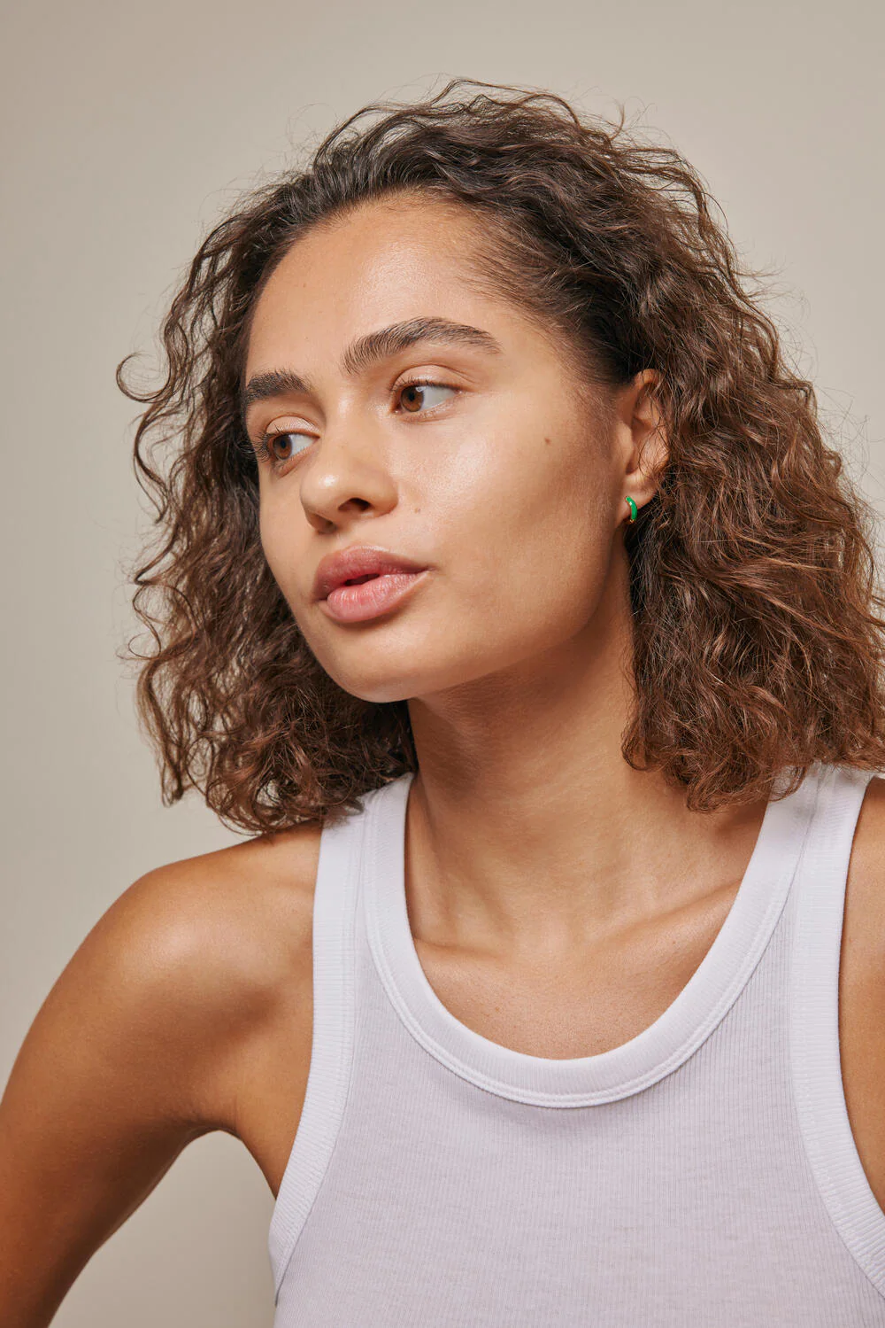 Chunky hoops - Grass Green - Image 2
