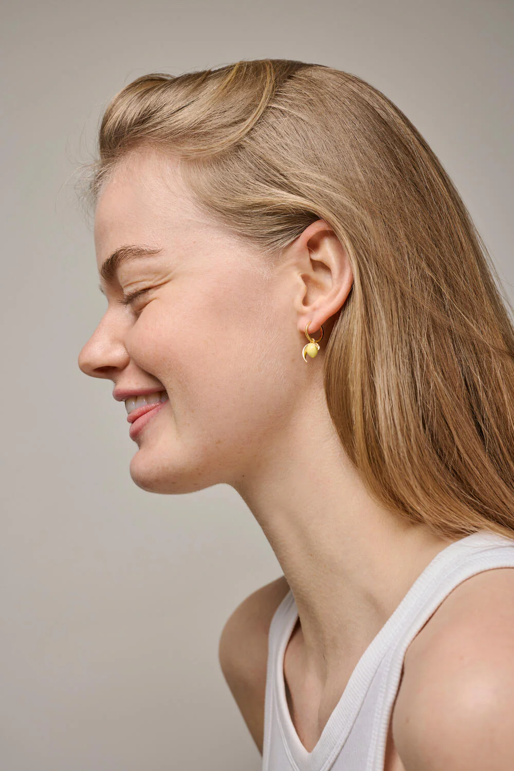 Lively Lemon vedhæng - forgyldt - Image 6