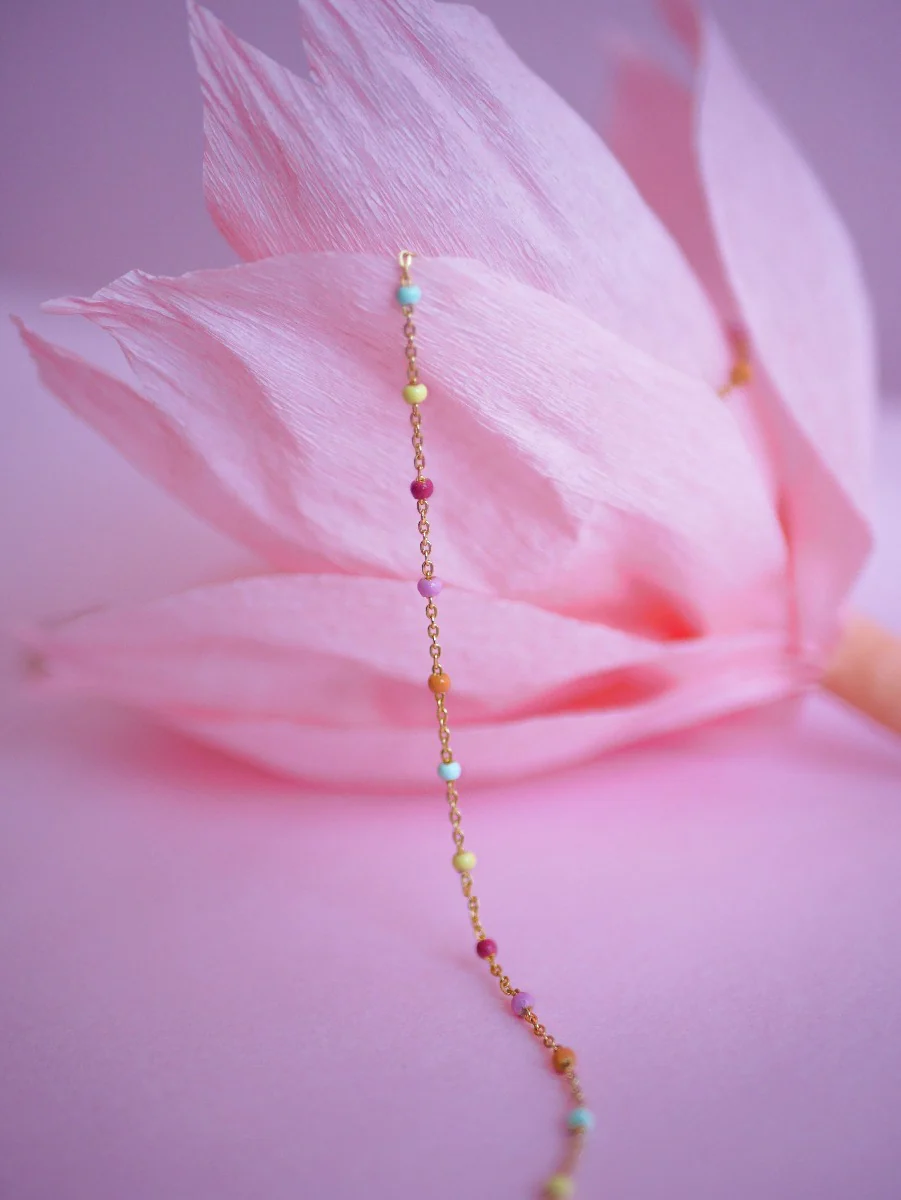 Lola Rainbow armbånd - Forgyldt - Image 2