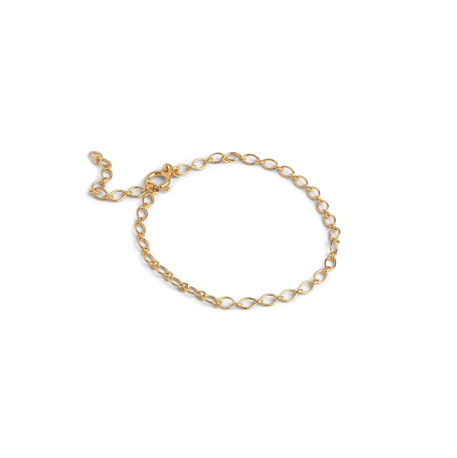 Simple Charm armbånd - guldfarvet