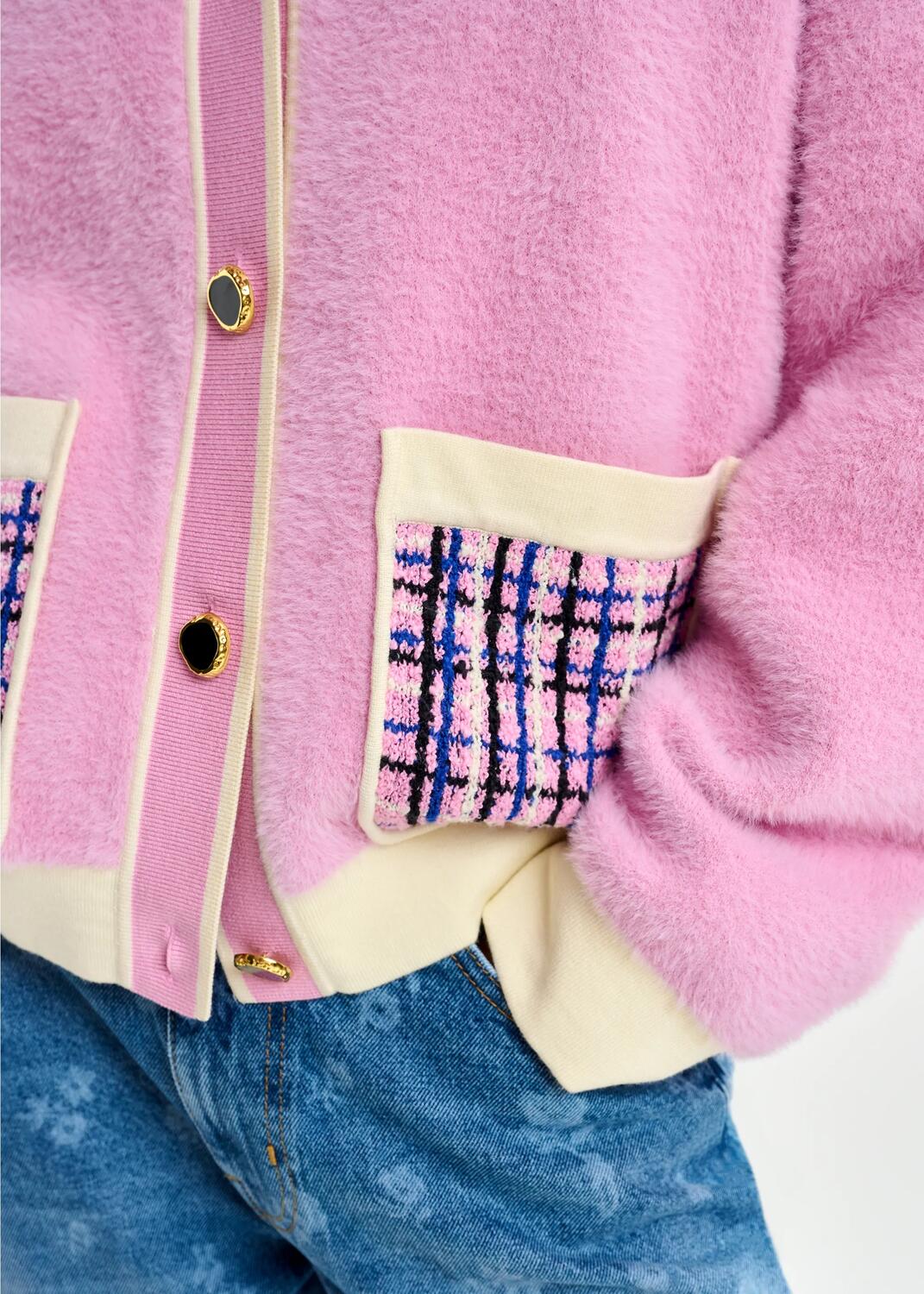 Joilu cardigan - Cotton Candy - Image 4