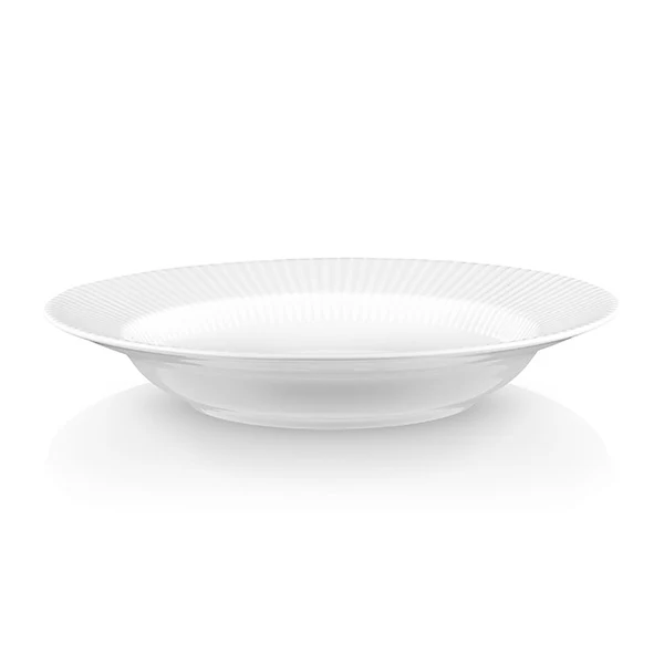 Legio Nova dyb tallerken, hvid - 25 cm.