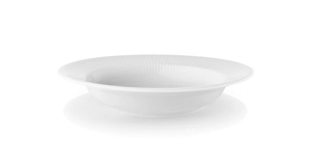 Nova dyb tallerken - 22 cm - hvid - Image 3