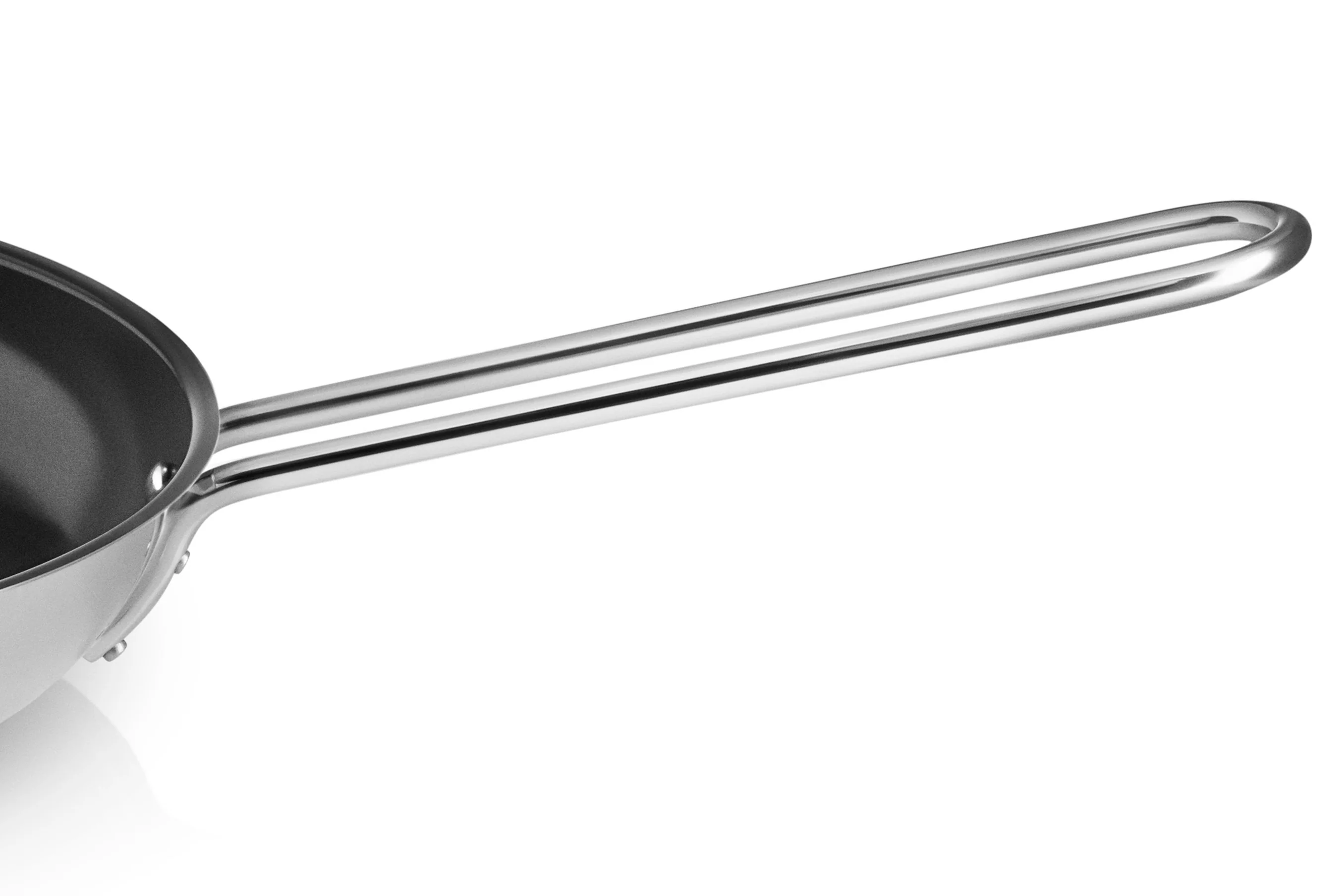 Ø24 cm - Stainless Steel keramisk stegepande - Image 5