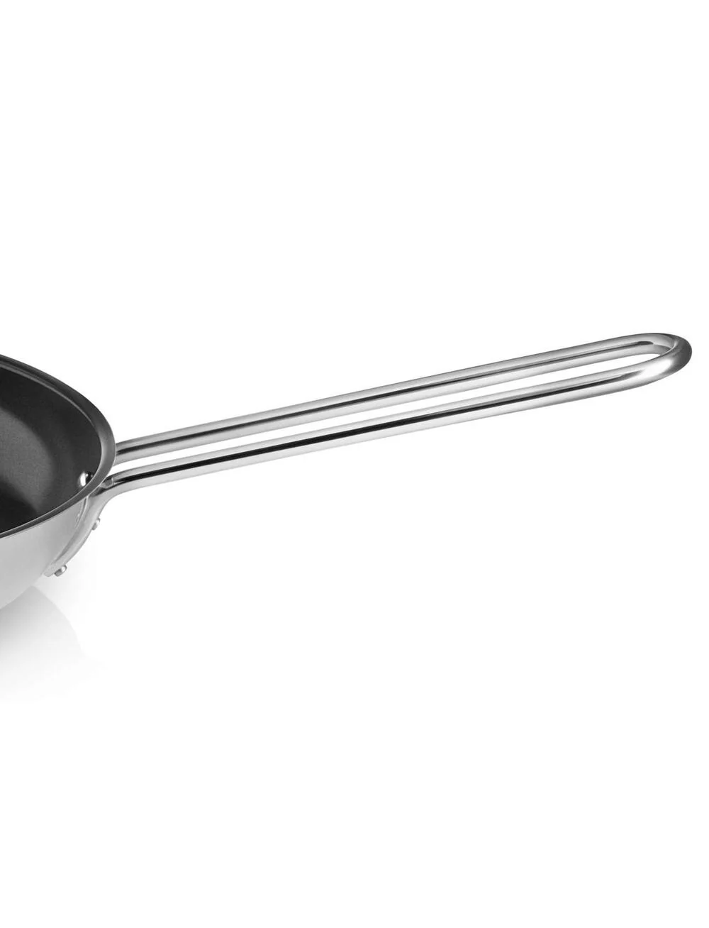 Ø28 cm - Stainless Steel stegepande - Image 4