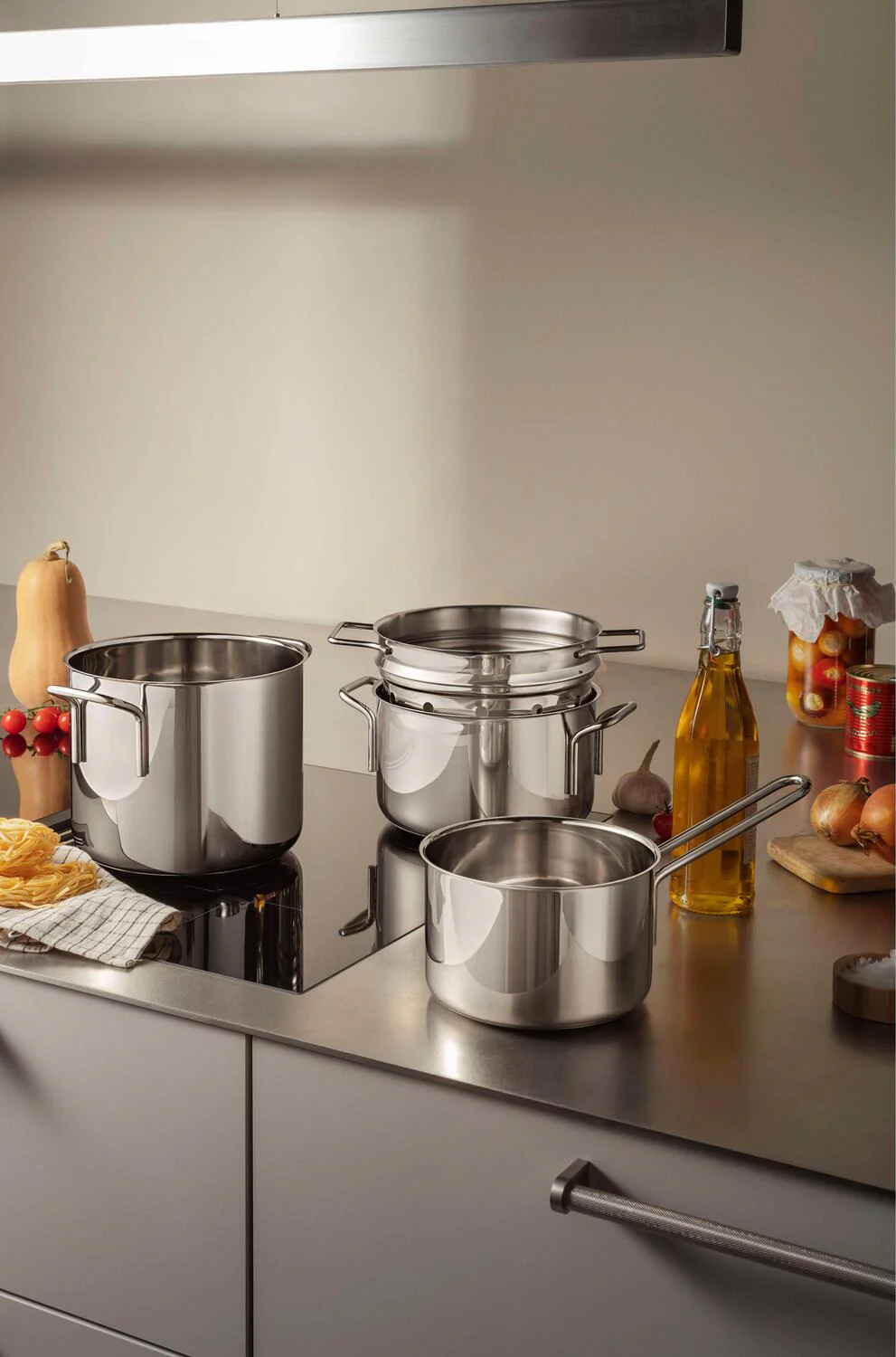 Stainless Steel kasserolle - 1,8L - Image 2