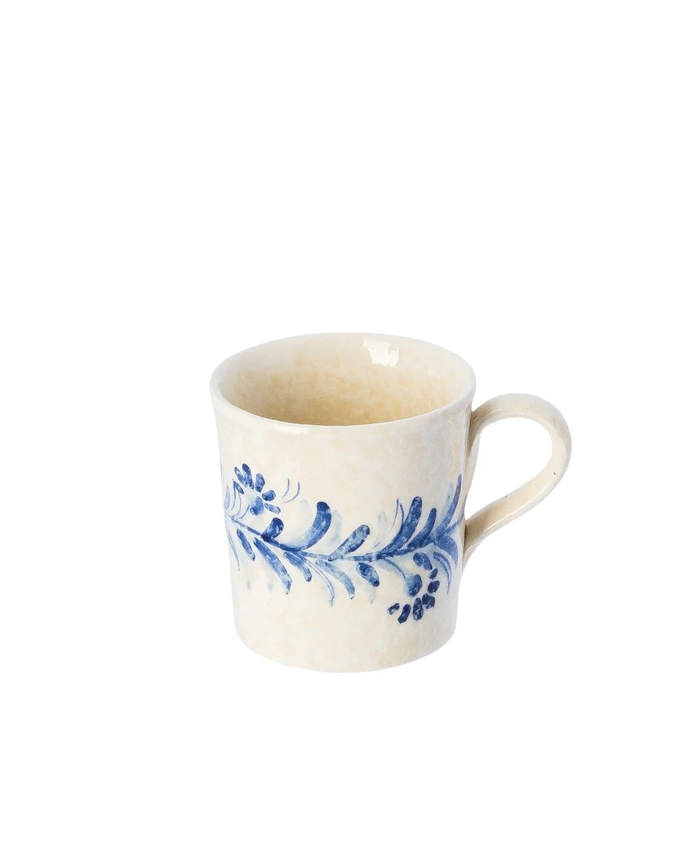 Breakfast keramik kop - Floral Blue