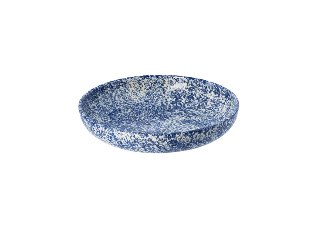 Granite Shallow Individual skål, blå - Ø16 cm.