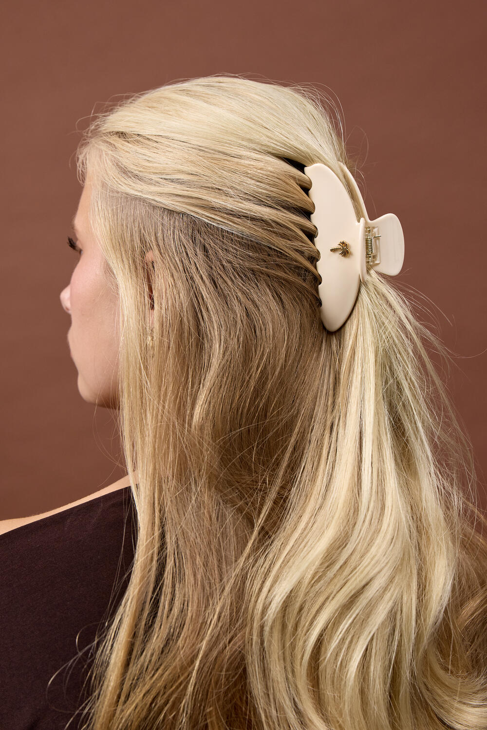 Hårklemme - Ivory - Image 3