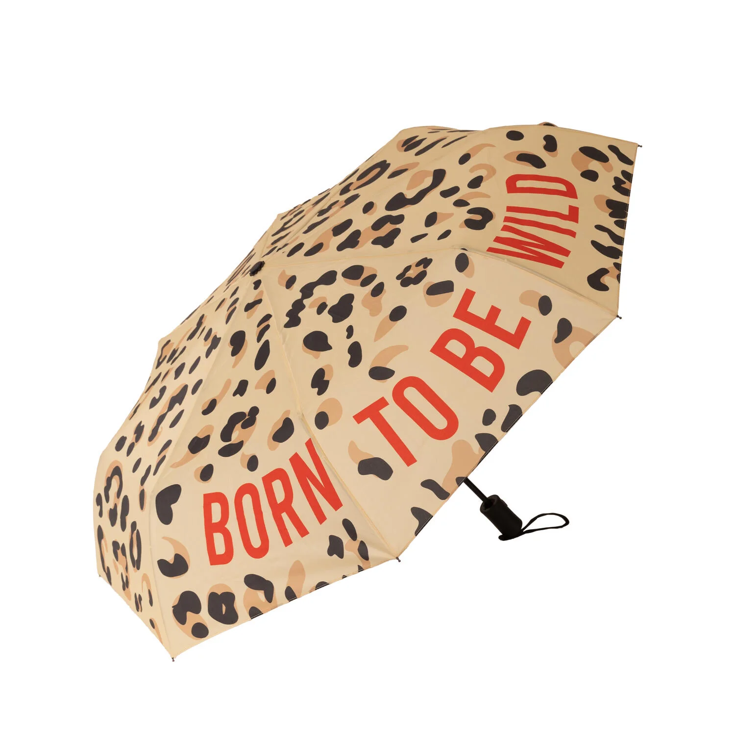 Born To Be Wild foldbar paraply - Cheetah Printed