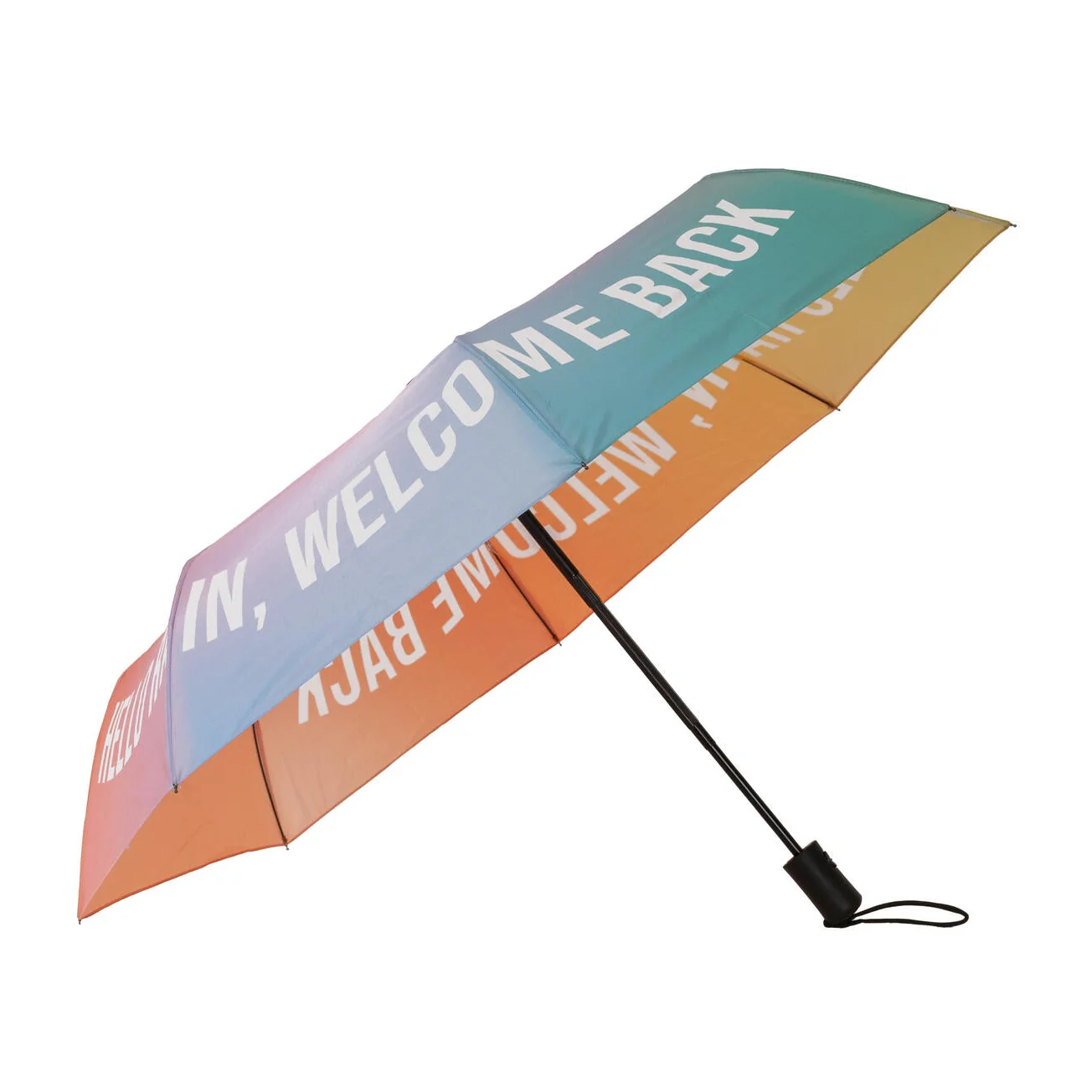 Hello Rain, Welcome Back foldbar paraply - Multicoloured - Image 3