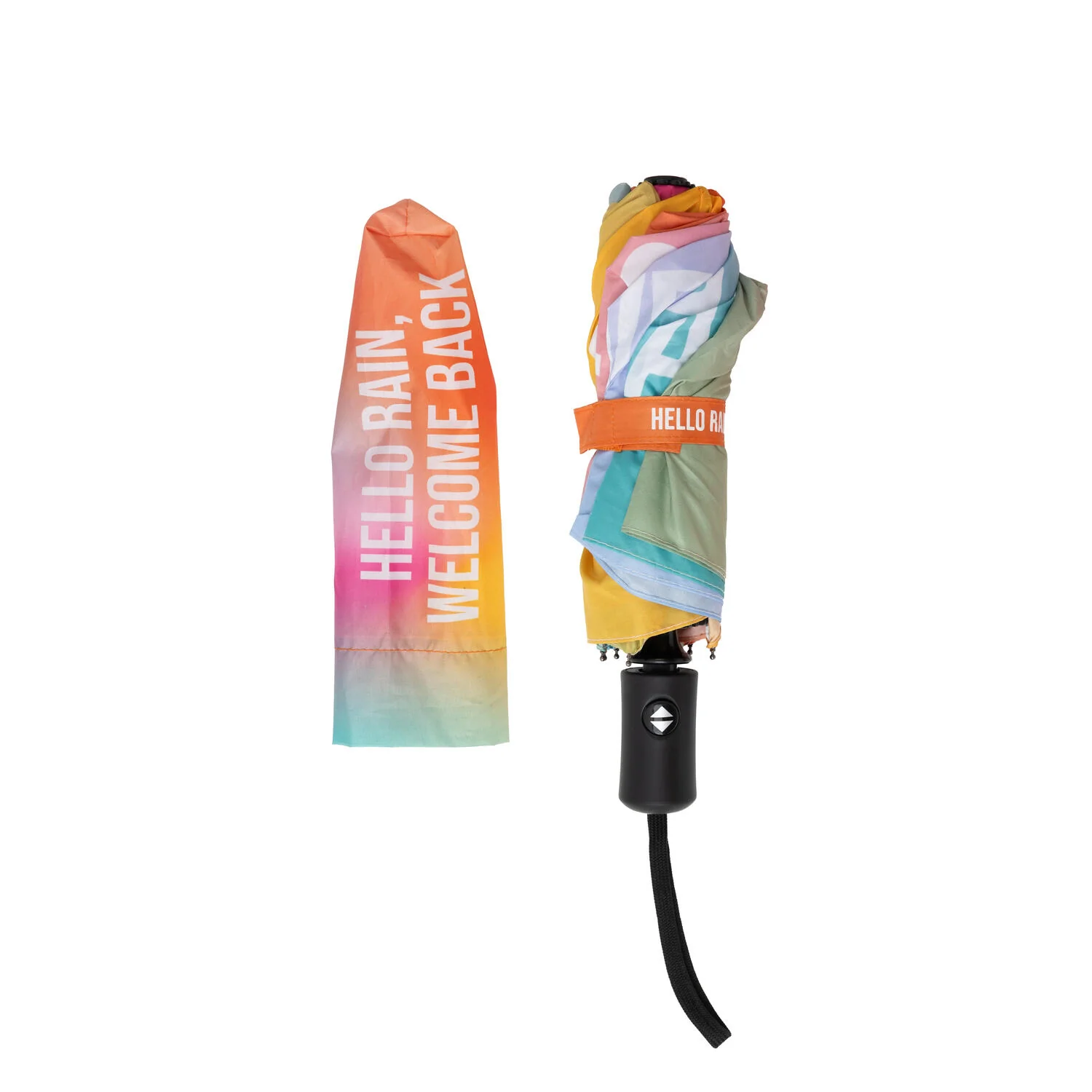 Hello Rain, Welcome Back foldbar paraply - Multicoloured - Image 4