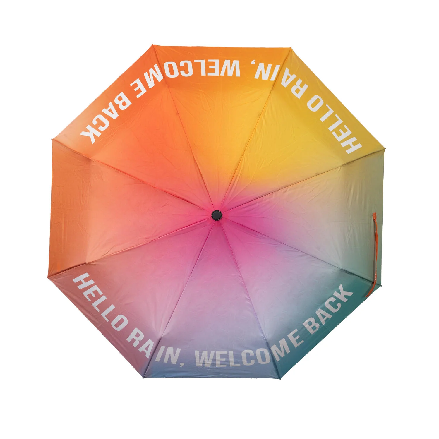 Hello Rain, Welcome Back foldbar paraply - Multicoloured - Image 5