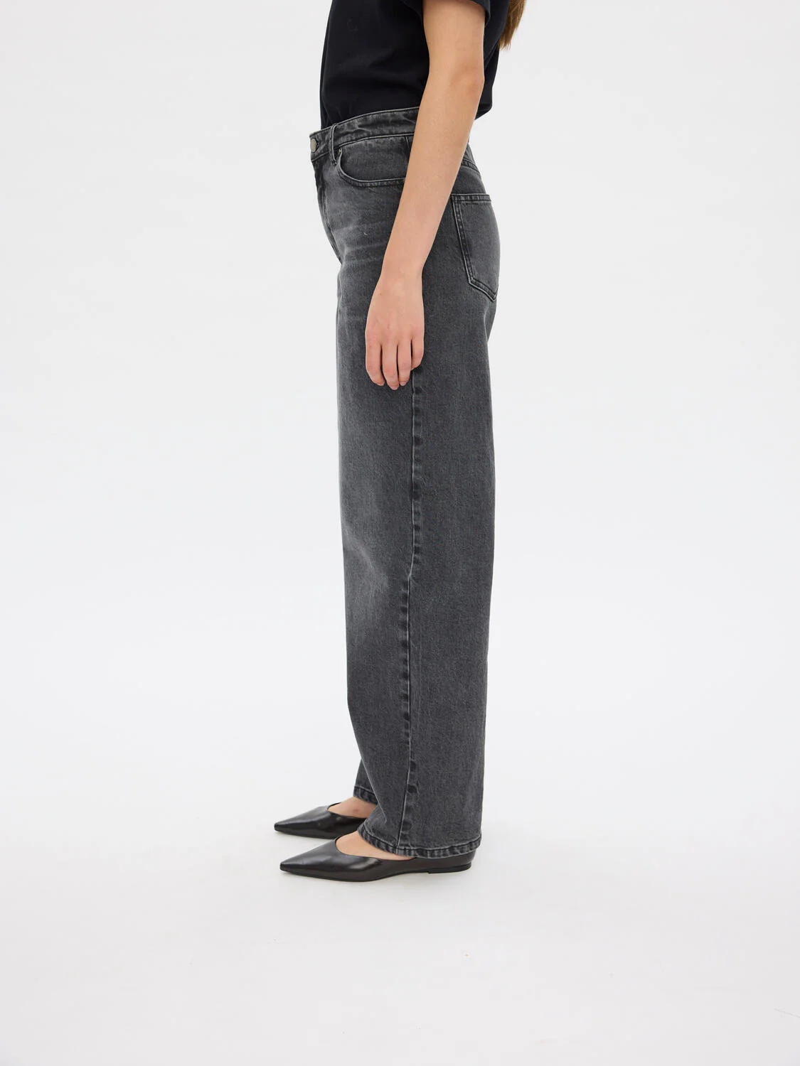 BillieFV Regular jeans - Worn-In Black - Image 6