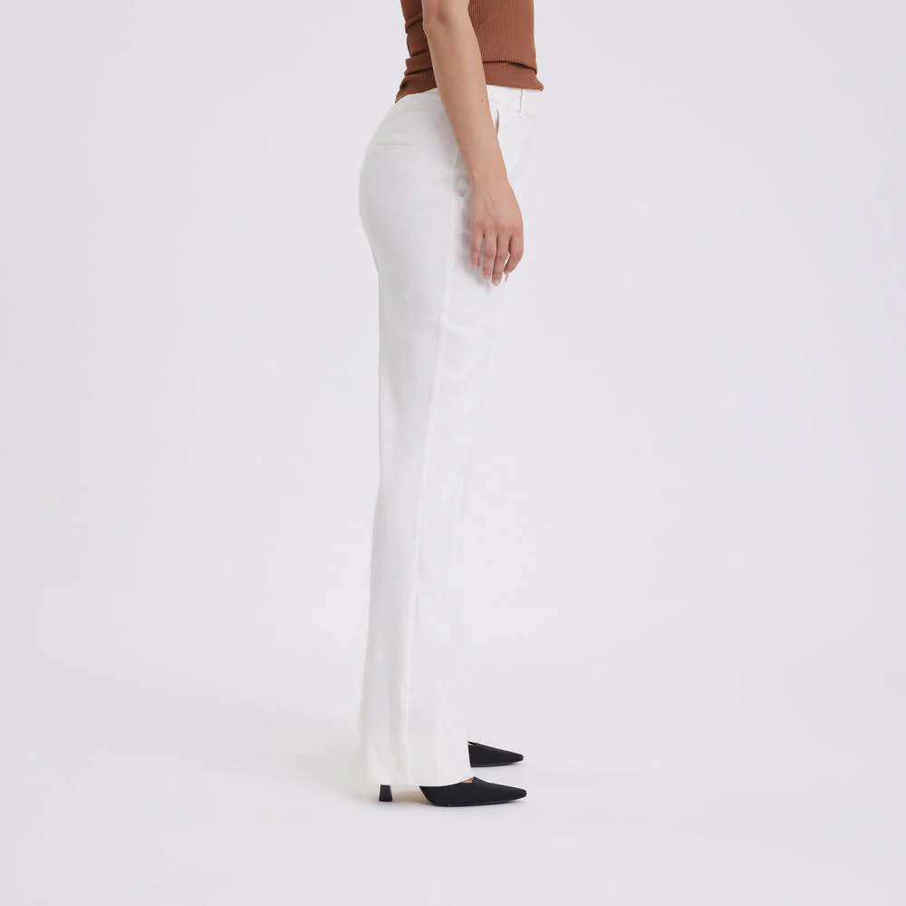 OliviaFV hørbukser, Long - Cream White - Image 4