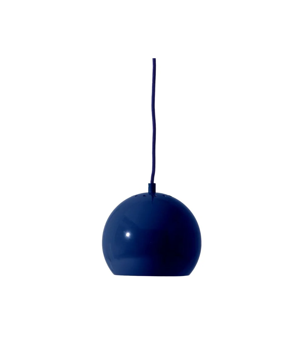 Limited Ball Pendel lampe, Ø18 - Blazed Blue