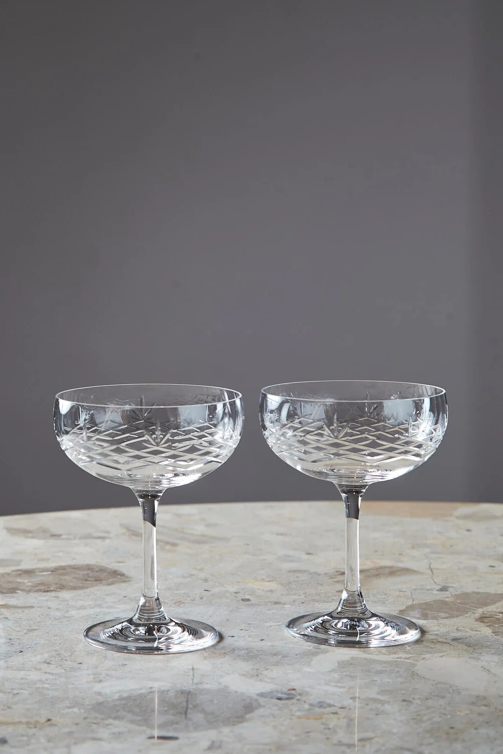 Crispy Gatsby Champagneglas, klar, 2 stk - 30 cl