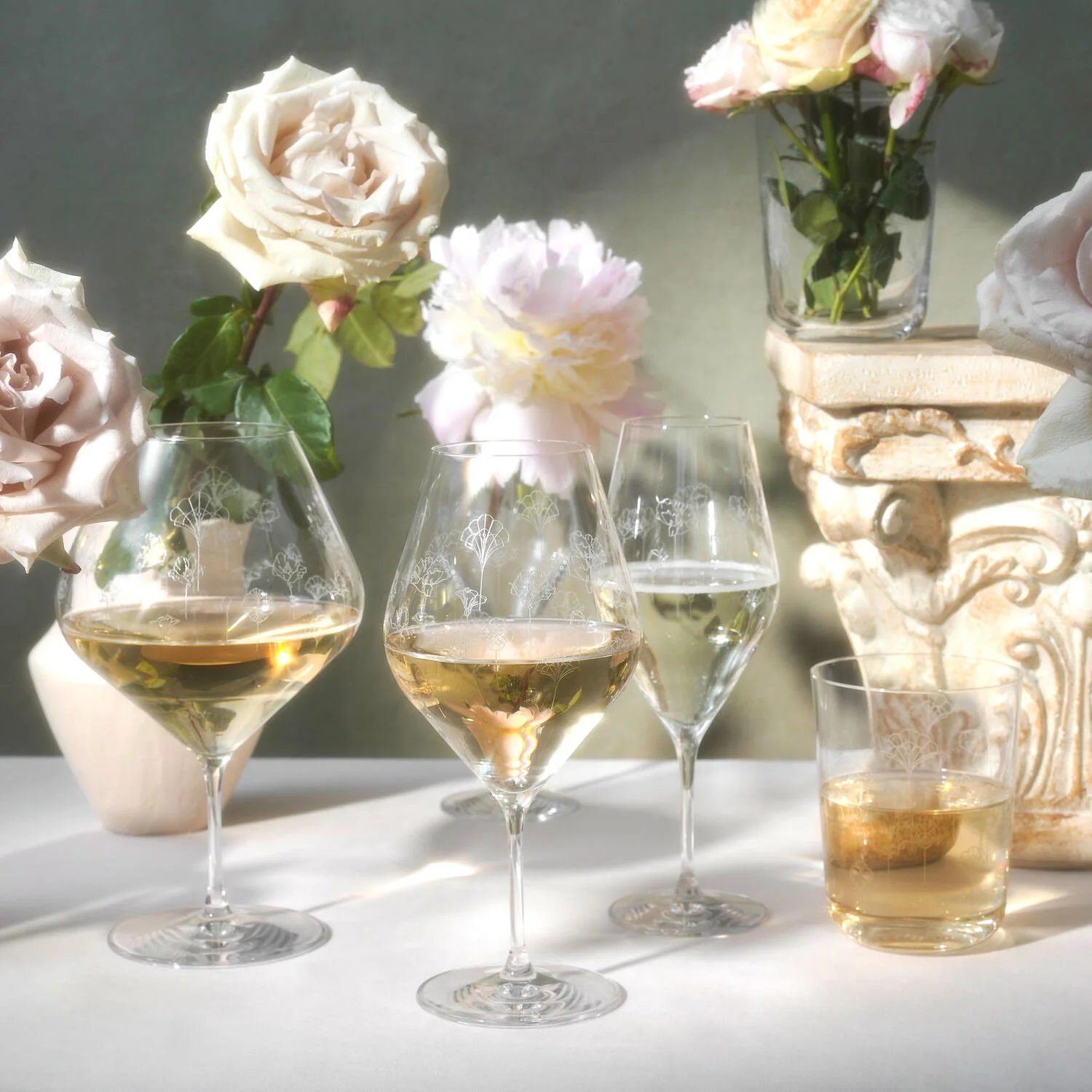 Flower vandglas - 2 stk. - Image 3