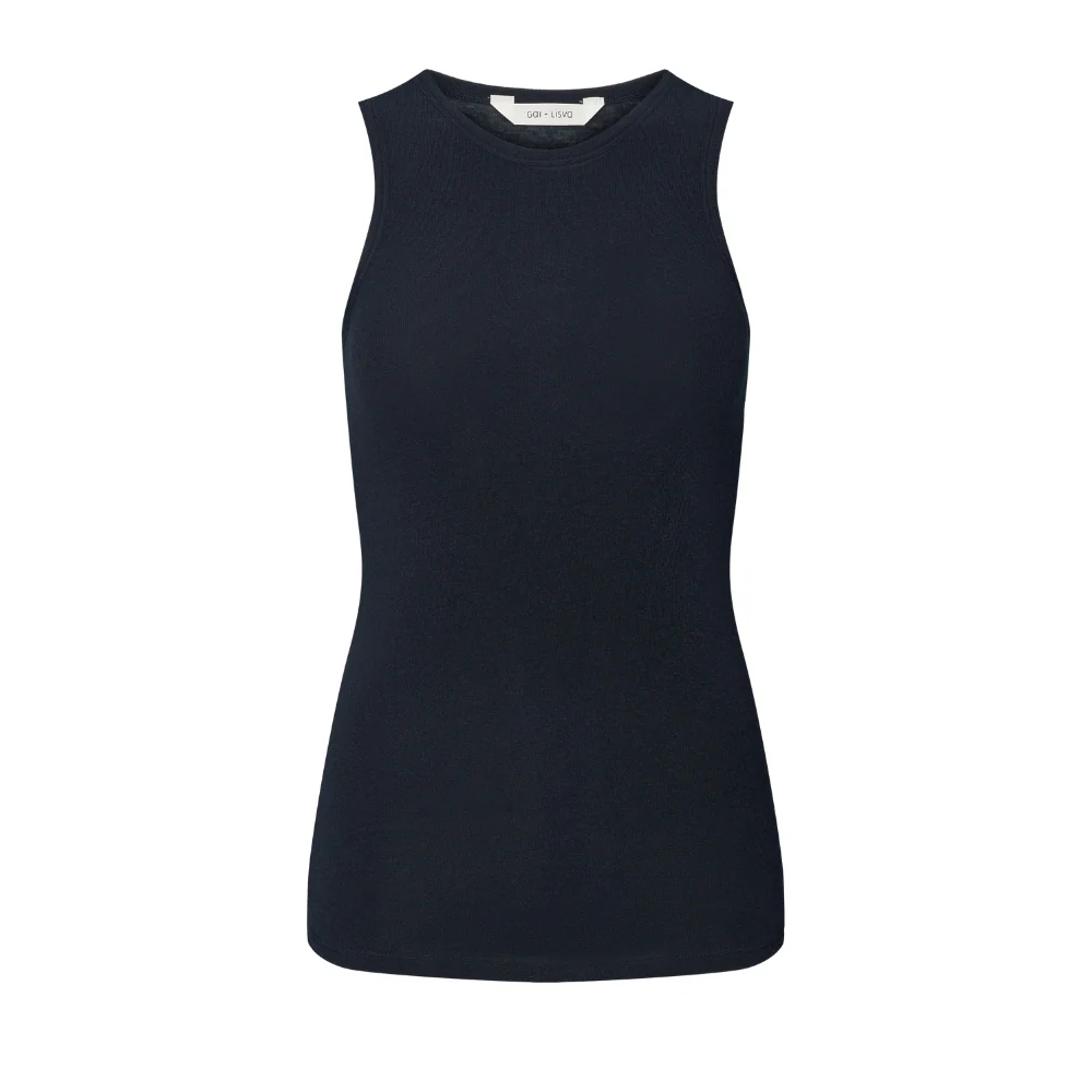 Alberte Wool top - Midnight Blue - Image 2