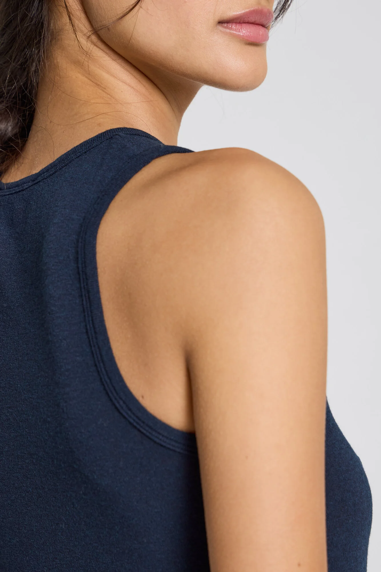 Alberte Wool top - Midnight Blue - Image 6