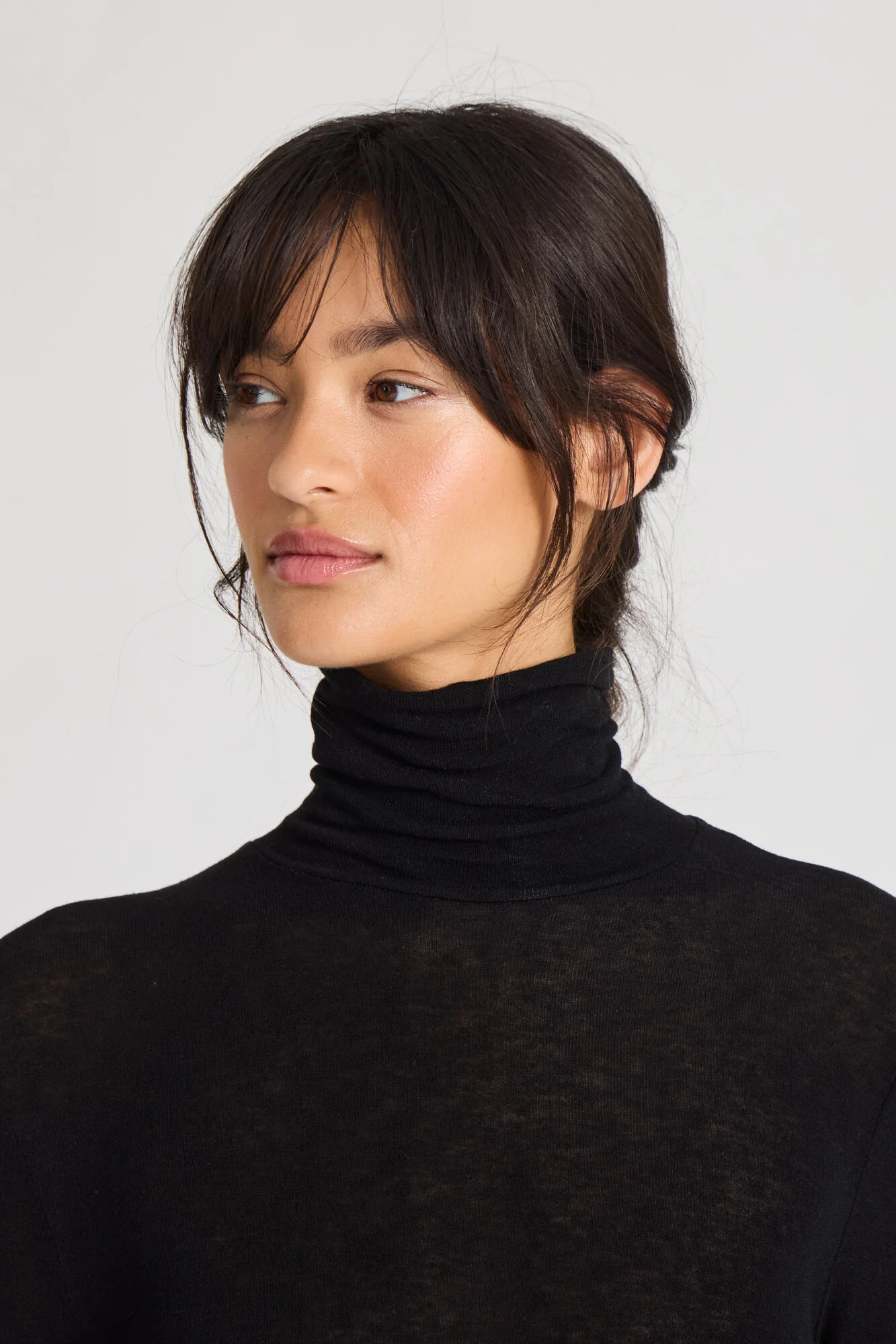 Anna Wool Turtleneck langærmet t-shirt - sort - Image 3