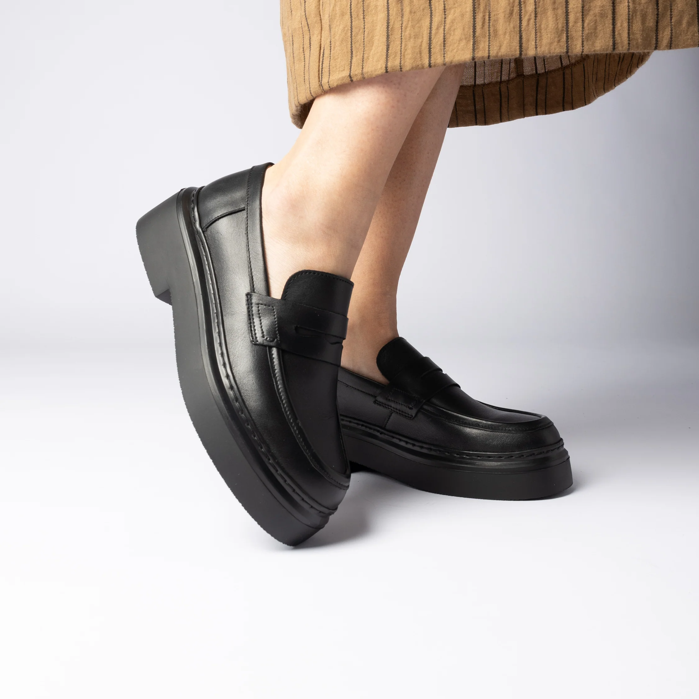 June loafers - Black Leather - Image 7
