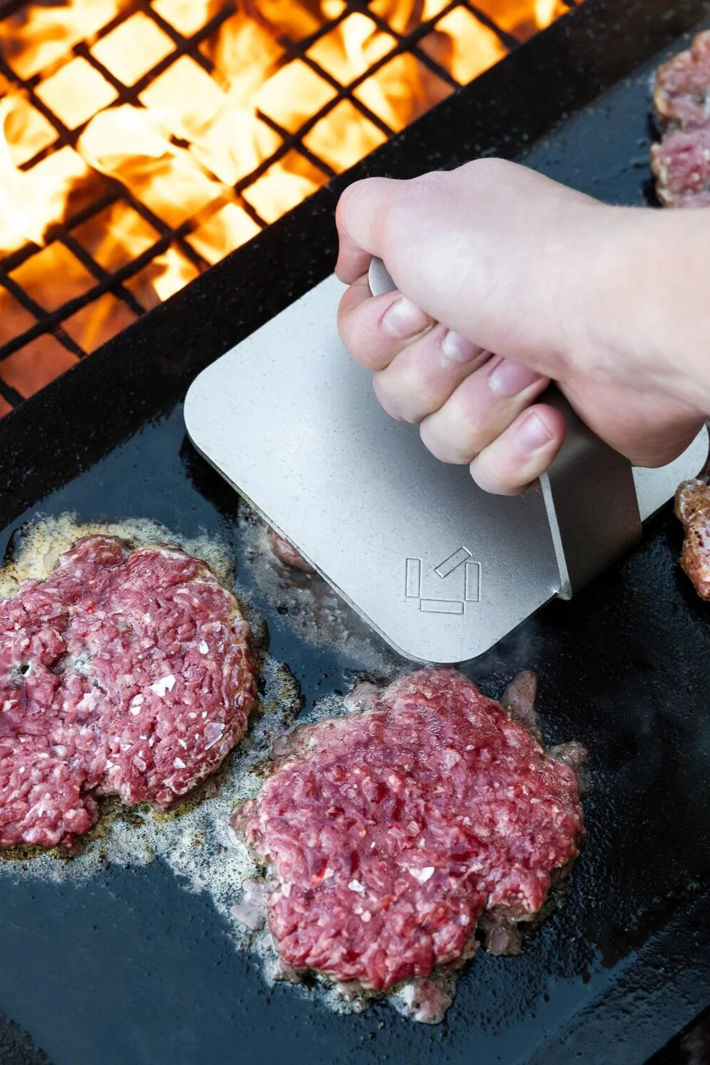 Grillpresser - sølv - Image 2