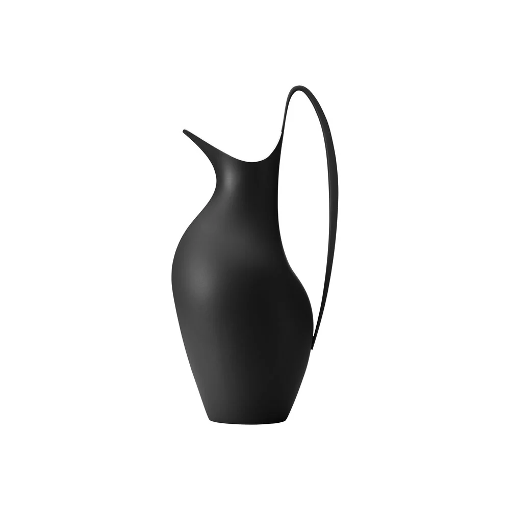 Henning Koppel kande, 0,2L - Stainless Steel/ Black