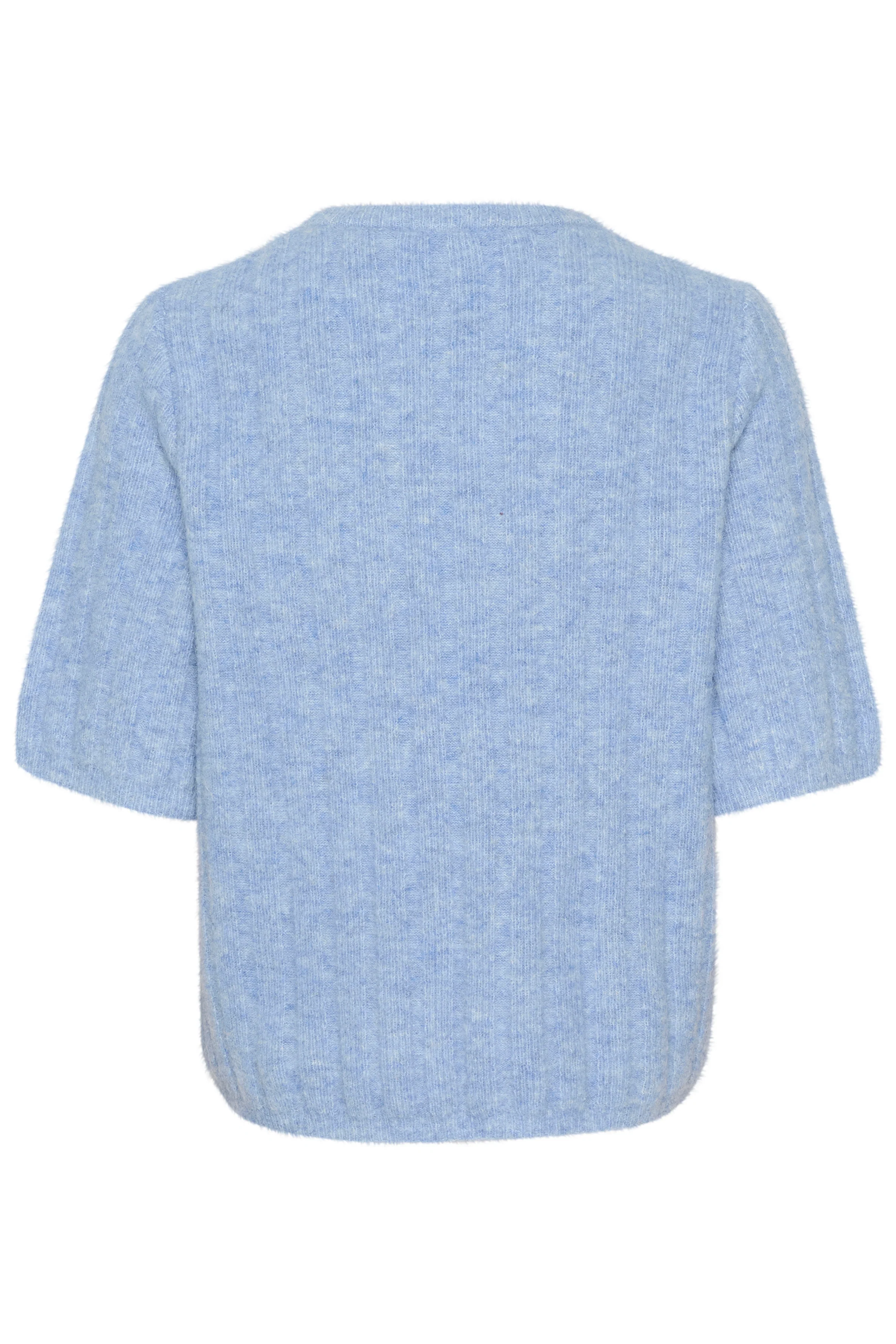 AlphaGZ kortærmet striktrøje - Illution Blue Melange - Image 3