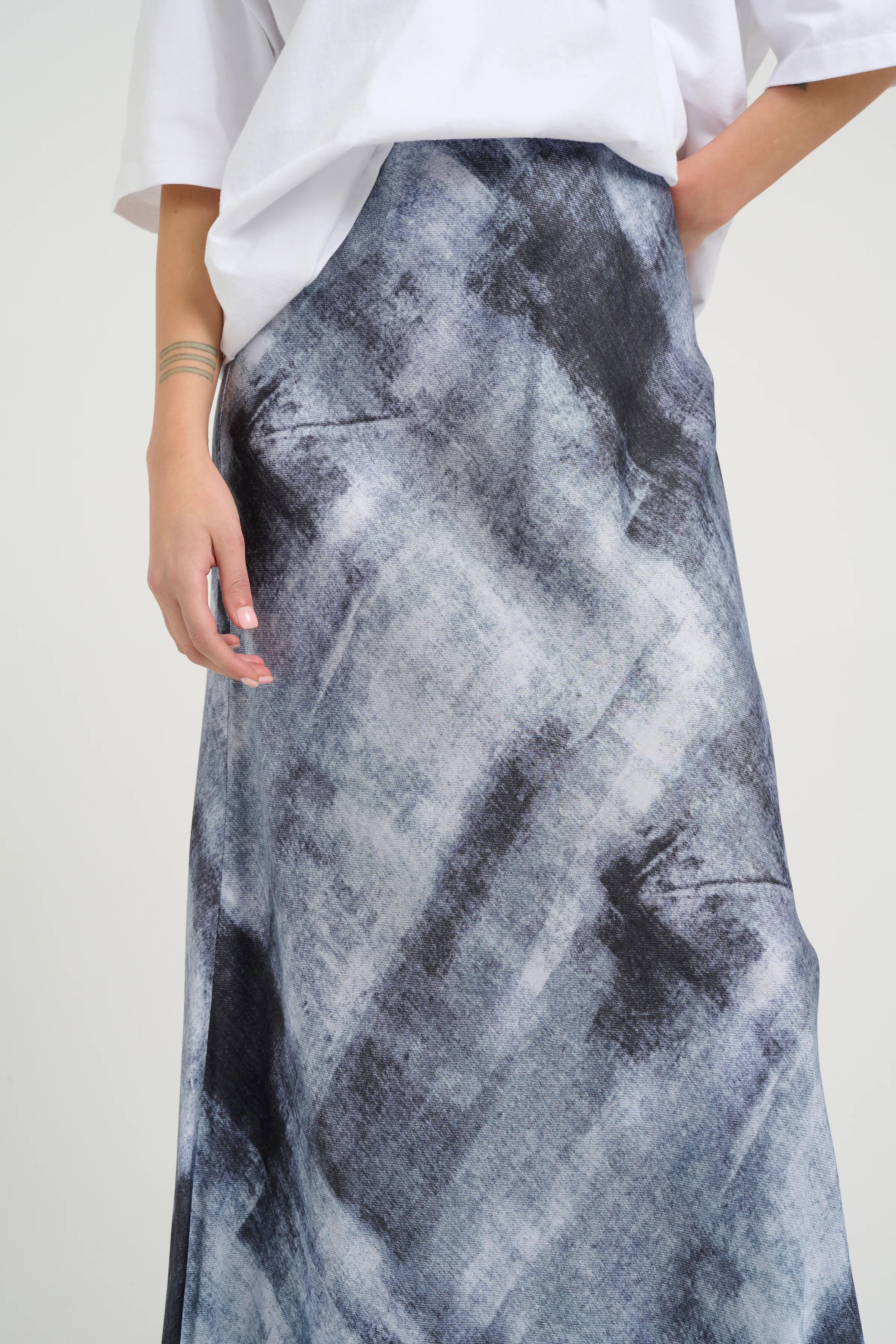 AreenGZ P HW nederdel - Blue Denim - Image 6
