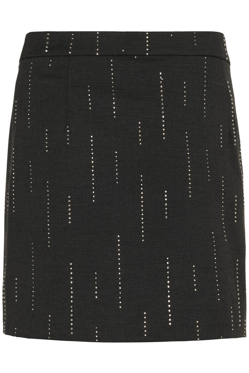 GZadira Wrap nederdel - Dark Grey Melange - Image 4