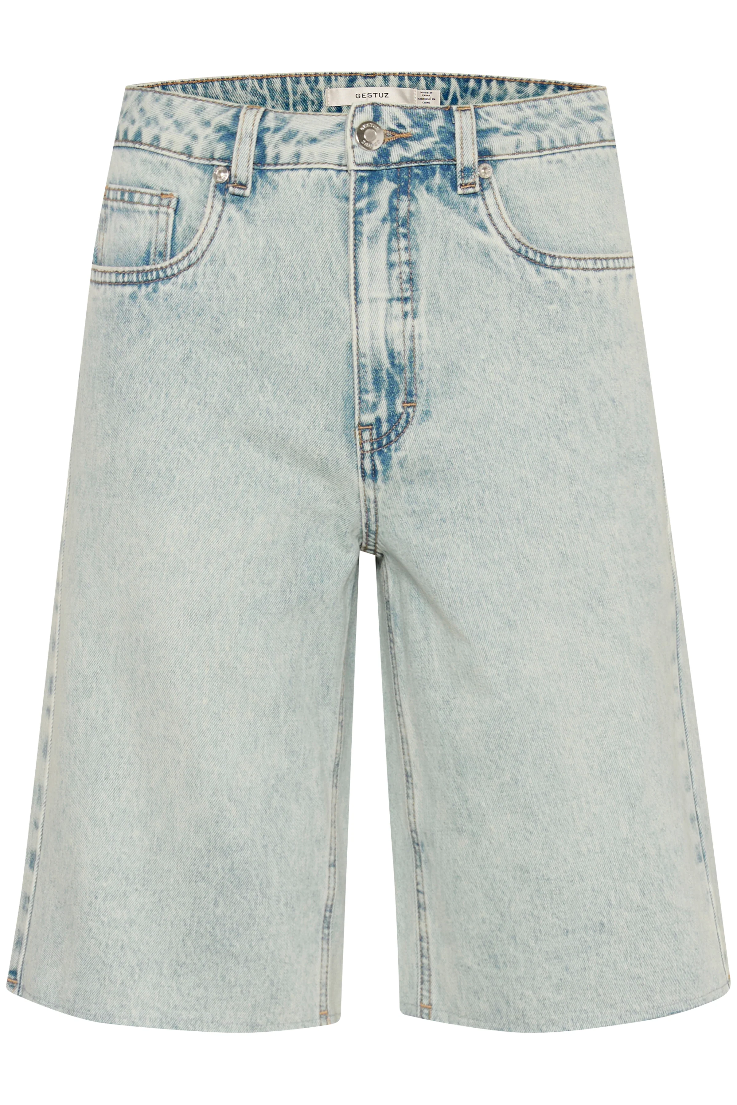 GZAsher denimshorts - Mid Acid Wash - Image 2