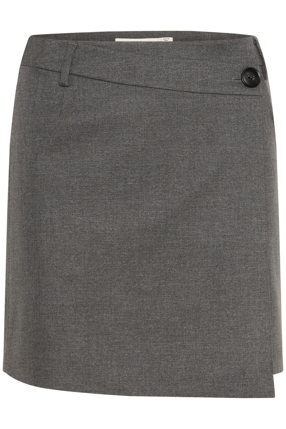 GZpaula Wrap nederdel - Dark grey melange - Image 2