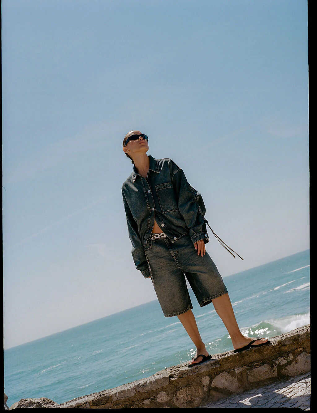 GZsusara denimjakke - Blue/green wash - Image 8