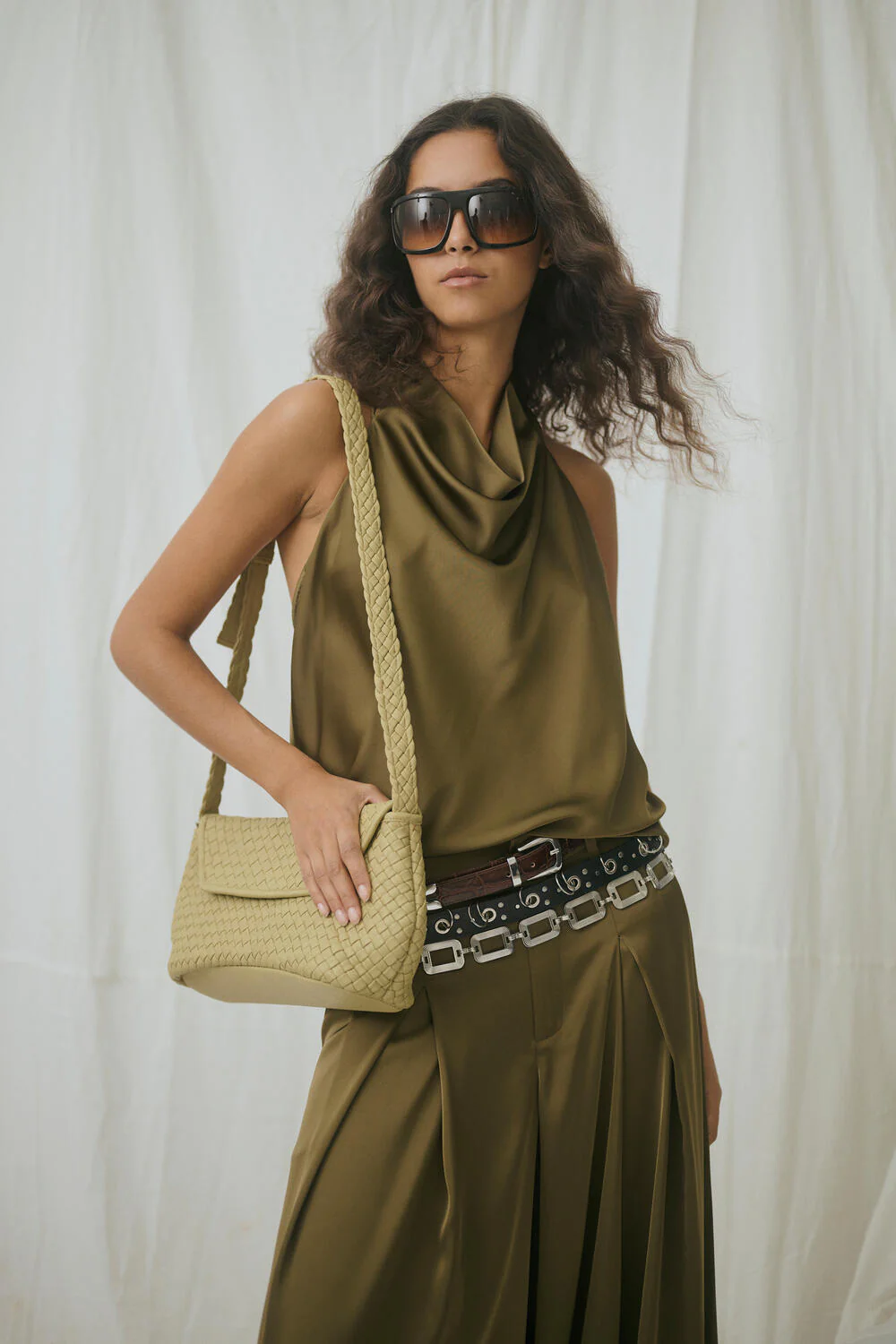 GZsuva patent bælte - Dark brown croco - Image 9
