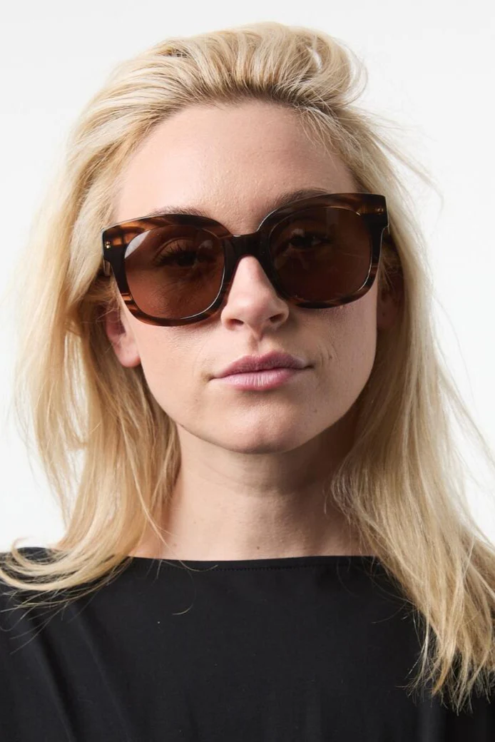 Chloe solbrille - brun - Image 2