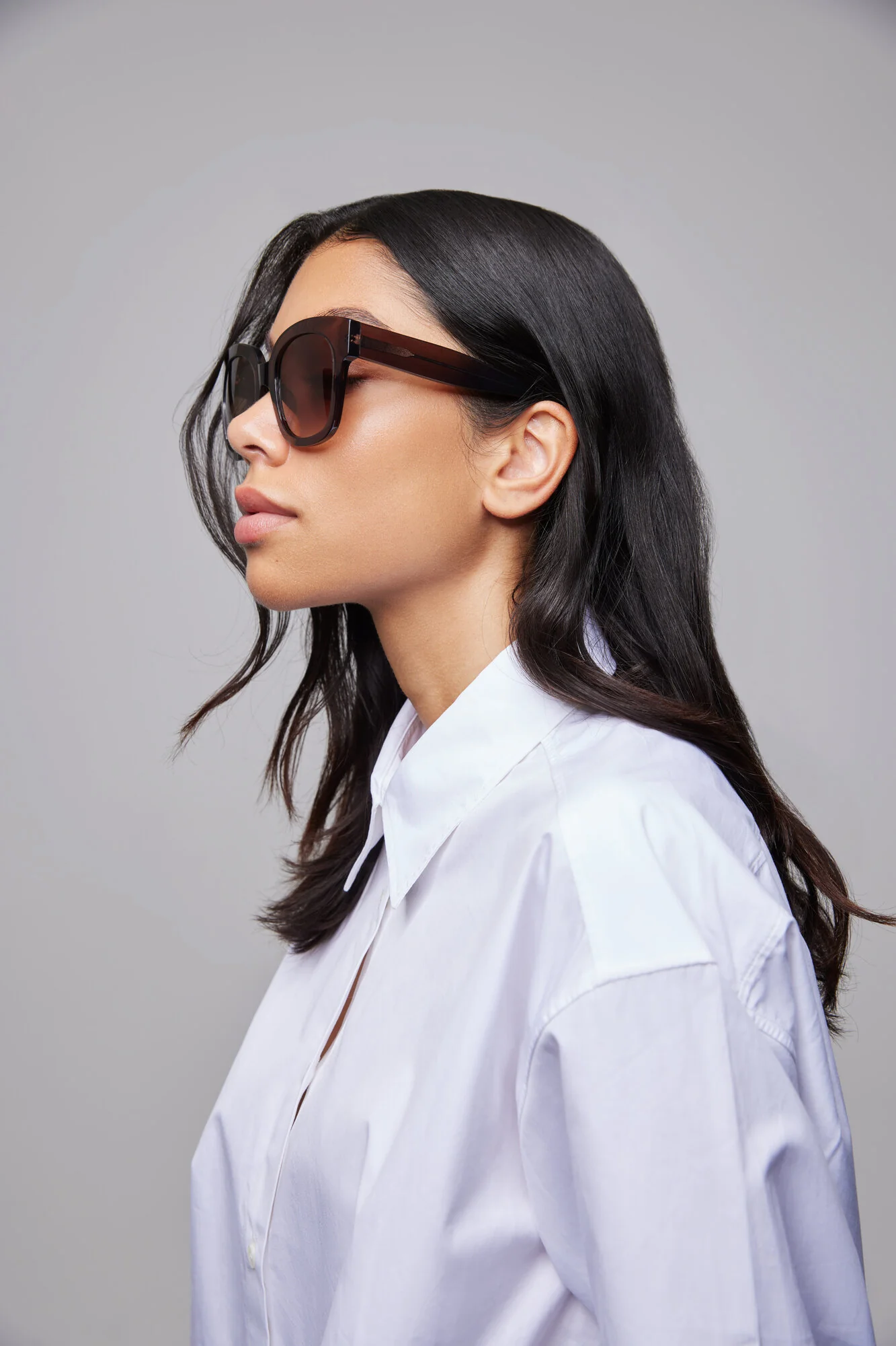 Chloe solbrille - Chocolate - Image 3