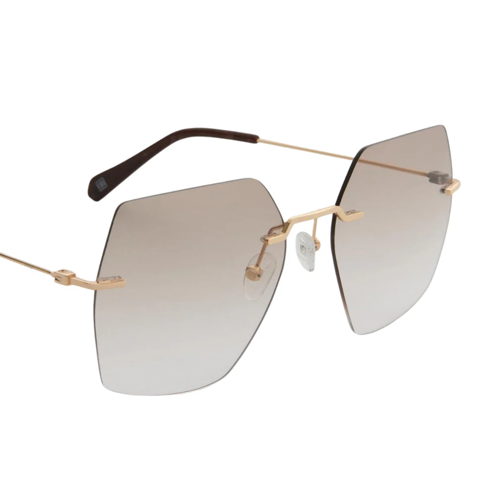 Jennifer Tinted brille - guldfarvet - Image 5