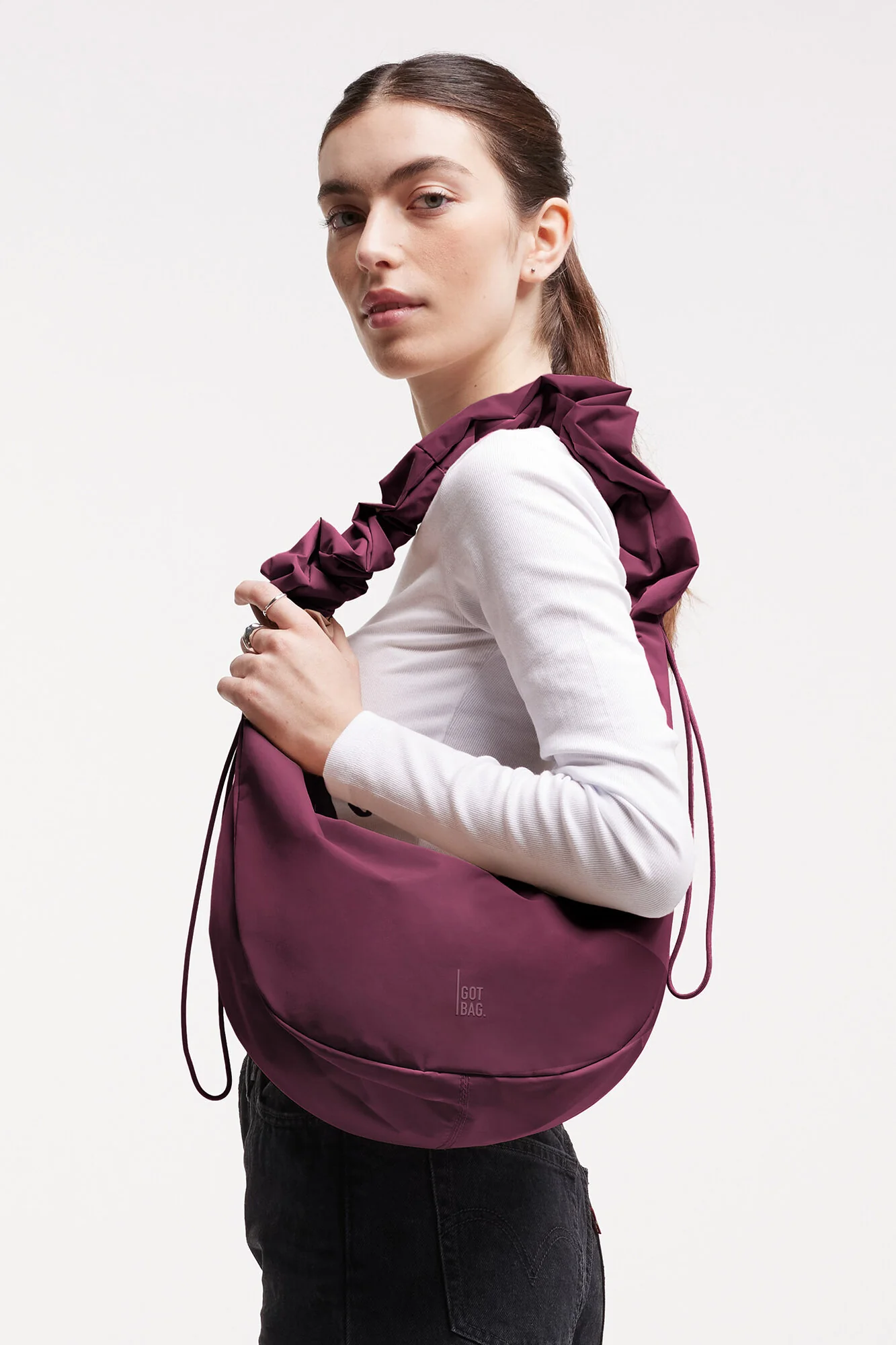 Moon Bag Ruffle - Kraken